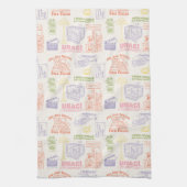 FRIENDS™ Colorful Quotten Pattern Theedoek (Verticaal)