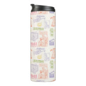 FRIENDS™ Colorful Quotten Pattern Thermosbeker (Geroteerd rechts)