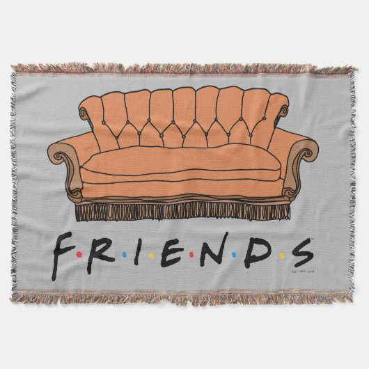 FRIENDS™ Couch Deken (Voorkant)