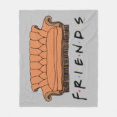FRIENDS™ Couch Fleece Deken (Voorkant)