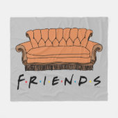 FRIENDS™ Couch Fleece Deken (Voorkant (Horizontaal))