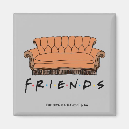 FRIENDS™ Couch Magneet (Voorkant)