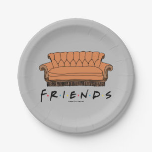 FRIENDS™ Couch Papieren Bordje
