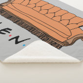 FRIENDS™ Couch Sherpa Deken (3/4)