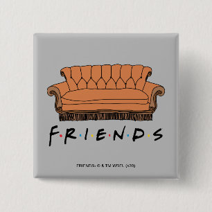 FRIENDS™ Couch Vierkante Button 5,1 Cm