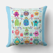 Friends Cushion - Monster theme Kussen (Achterkant)