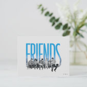 FRIENDS™ | De bende Briefkaart (Staand voorkant)