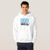 FRIENDS™ | De bende Hoodie (Voorkant volledig)