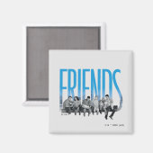 FRIENDS™ | De bende Magneet (Voorkant / Achterkant)