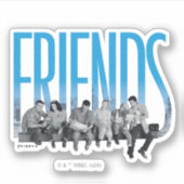FRIENDS™ | De bende Sticker (Voorkant)
