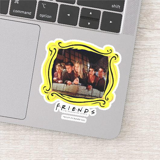 FRIENDS™ | De gang op de Balcony Sticker (Detail)