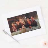 FRIENDS™ | De groep op het balkon Rechthoekige Sticker (Envelop)