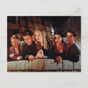 FRIENDS™ De groep op het balkon Uitnodiging Briefkaart