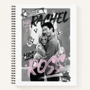 FRIENDS™ de heer Rachel & mevrouw Ross Notitieboek