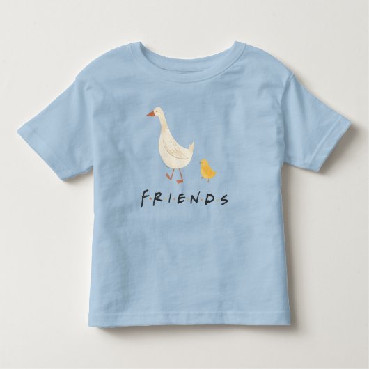 FRIENDS™ | De kuiken en de eenden Kinder Shirts (Voorkant)