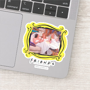 FRIENDS™ De Meisjes in Trouwjurken Sticker