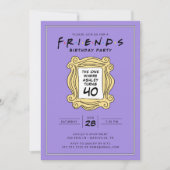 FRIENDS™ | De met de 40e verjaardag Kaart (Voorkant)