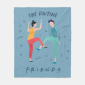 FRIENDS™ | De Routine Fleece Deken (Voorkant)