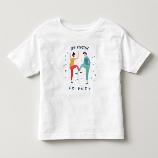 FRIENDS™ | De Routine Kinder Shirts (Voorkant)