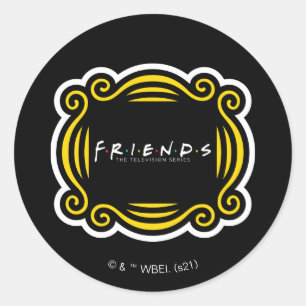 FRIENDS™ De televisieserie Ronde Sticker