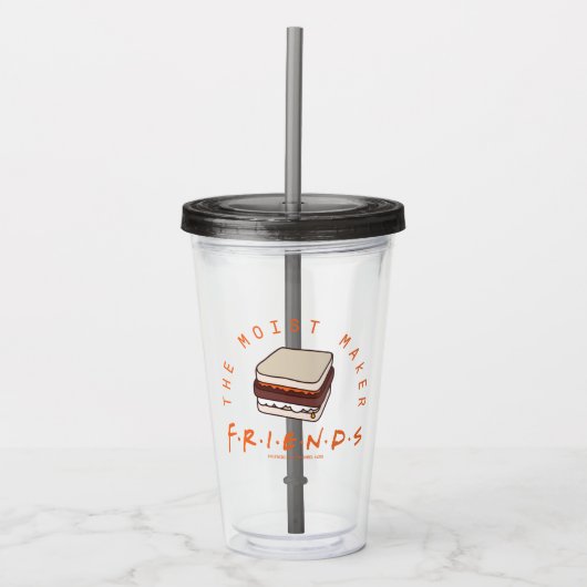FRIENDS™ | De vochtige maker Acryl Drinkbeker (Voorkant)