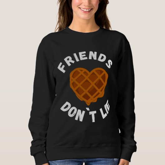 Friends Don`t Lie  Waffle Trui (Voorkant)
