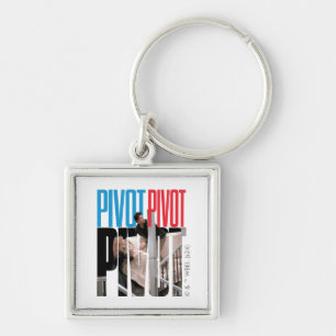 FRIENDS™ DRAAI DRAAI DRAAI Citaat Sleutelhanger