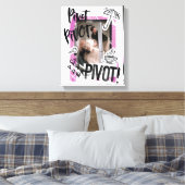 FRIENDS™ | Draaiende draaitrootte Canvas Afdruk (Insitu (Slaapkamer))