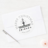 FRIENDS™-fontein | Christmas Gift Label (Envelop)
