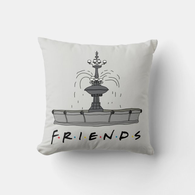 FRIENDS™ Fontein Kussen (Voorkant)