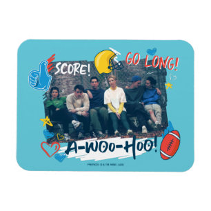 FRIENDS™   FOOTBALL MAGNEET