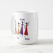 Friends For Life Mug par KAB (Devant gauche)