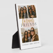 Friends Forever 3 Fotocollage Keepsake Fotoplaat (Zijkant)