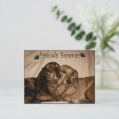 Friends Forever Briefkaart (Staand voorkant)