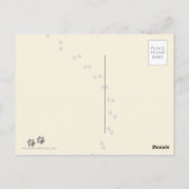 Friends Forever - carte postale chien & chat (Dos)