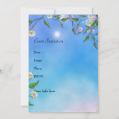 Friends Forever Cat en Butterfly Zelfs Uitnodiging (Achterkant)