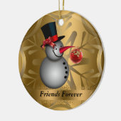 Friends Forever kerstversiering Keramisch Ornament (Links)