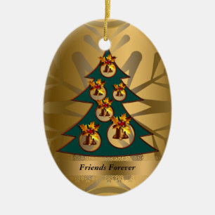 Friends Forever kerstversiering Keramisch Ornament