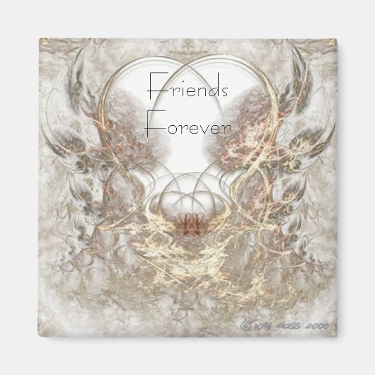 Friends Forever Magnet Magneet (Voorkant)