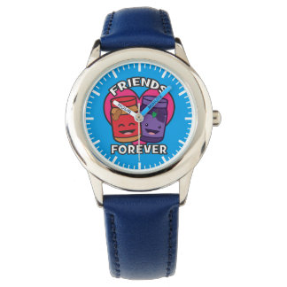 Friends Forever - Pindakaas en Jelly Kawaii Horloge