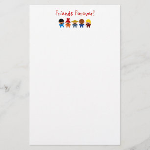 Friends Forever Stationery Briefpapier