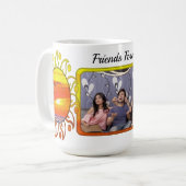 Friends Forever Sunset 2443 Koffiemok (Voorkant links)
