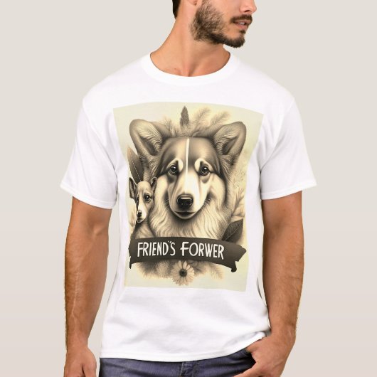 Friends Forever T-Shirt ontwerp (Voorkant)