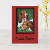 Friends Forever (voor altijd) Kaart (Gele Bloem)