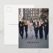 FRIENDS™ | Formele Draag paren Uitnodiging Briefkaart (Voorkant / Achterkant)