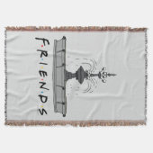 FRIENDS™ Fountain Deken (Voorkant)