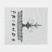 FRIENDS™ Fountain Fleece Deken (Voorkant (Horizontaal))