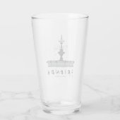 FRIENDS™ Fountain Glas (Achterkant)