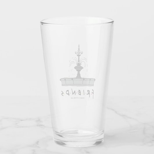 FRIENDS™ Fountain Glas (Achterkant)