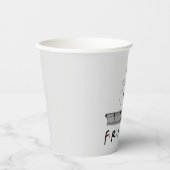 FRIENDS™ Fountain Papieren Bekers (Voorkant)